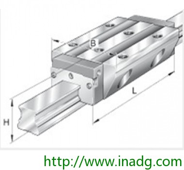 KWVE45-B-L INA滑块