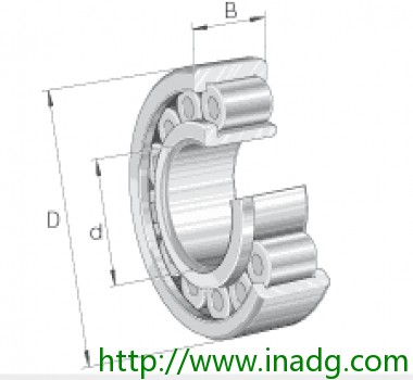 INA圆柱滚子轴承 SL192308