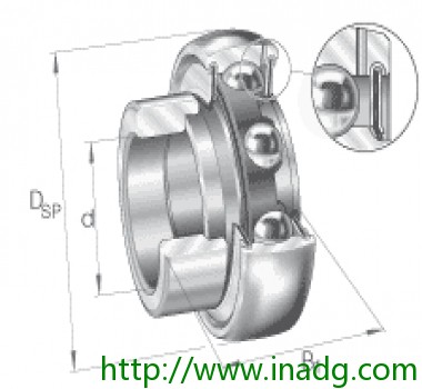 INA轴承 GRAE12NPPB